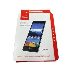 LG K8 V Smartphone Touchscreen Prepaid Verizon Network Black